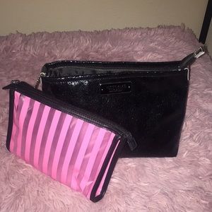 NWT Victoria secret make up bags set of 2